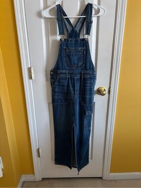 american eagle denim maxi dress AE Denim Scoop Neck Maxi Dress